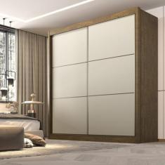 Imagem de Guarda Roupa Casal Mdf 2 Portas 6 Gavetas Hawai - D Doro