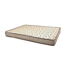 Imagem de Cama Box Solteiro 88 Tecido Sintético Marrom Com Colchão 88 Flórida Bello Box - 100% Espuma - D26 Cinza