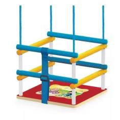 Imagem de Balanço Bebê Vermelho Em Madeira Junges 326