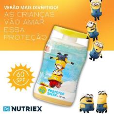 Imagem de Kit 2 Protetores Solares Infantil Kids Minions 120ml Nutriex