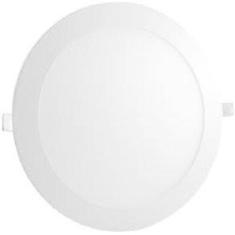 Imagem de Plafon Painel Led Embutir Redondo 18W Branco Quente 3000K