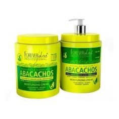 Imagem de Kit Forever Liss Máscara Abacachos + Leave-in Abacachos 950g
