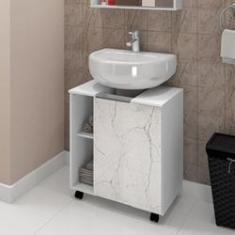 Imagem de Gabinete Para Banheiro Pequin /Carrara Bechara