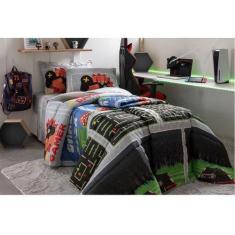 Imagem de Jogo de Cama Duplo 3 peças Solteiro Game Over Happy Day Sultan