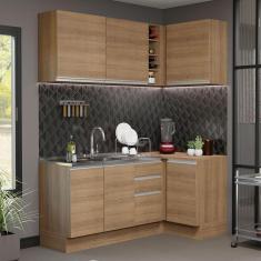 Imagem de Cozinha Completa 269001 Com Armário E Balcão RusticRustic