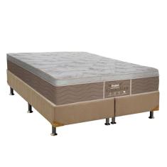 Imagem de Cama Box King: Colchão Molas Probel Prolastic Guardian + Base crc Suede Clean(193x203)