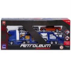 Imagem de Caminhao Cegonheira Petroleum Azul Roma 1470