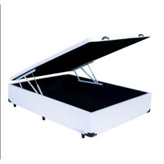 Imagem de Base Box Baú Casal Corino Branco - 138x188x35