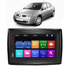 Imagem de  Kit Multimídia 7p  Megane 2007-2013 Bluetooth + Moldura Painel - E-Co