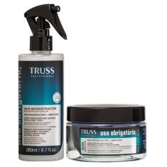 Imagem de Kit Truss Uso Obrigatório Máscara 180G + Reconstrutor Spray 260ml