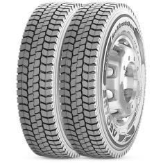 Imagem de Kit 2 Pneu Aro 22.5 275/80R 22.5 Aelous 149/146M 18PR TL