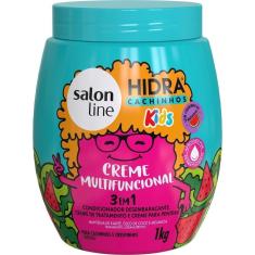 Imagem de Creme para Pentear Salon Line Multifuncional Kids Hidra Cachinhos 1Kg
