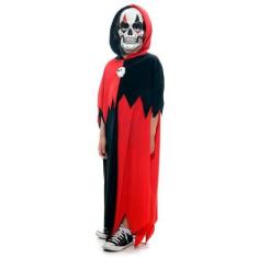 Imagem de Fantasia Halloween Infantil Palhaço do Mau Com Máscara 2 á 12 - Sulame