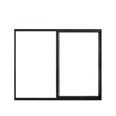 Imagem de Janela de Alumínio de Correr 100x120cm 2 Folhas Hale Esquadrias Preto