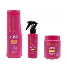 Imagem de Kit Bio Extratus Mais Liso Sem Frizz Shampoo Mascara Spray