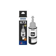 Imagem de Refil de Tinta Epson Preto 70ml Compatível com L800 L810 L1800 L805 L850 T673120