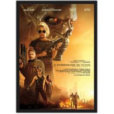 Imagem de Quadro Decorativo Exterminador Do Futuro Filmes Cartaz Cinema Decoraçõ