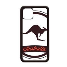 Imagem de Ilustração de Emblema Canguru Sabor Austrália para iPhone 11 Pro Max Capa para Apple Mobile Case
