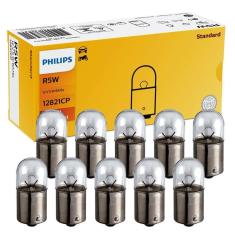 Imagem de Kit 10 Lâmpada Philips Standard R5W 12v 67 BA15s Sinalização