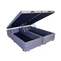 Imagem de Base Box Baú King 1,93X2,03 Suede  - Ph&S