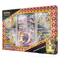 Imagem de Box Pokemon Coleção Morpeko V-União - 003 54 Cartas Copag