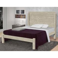 Imagem de Cama Quarto Casal 145 Cm Livia - Carmolar Móveis