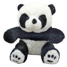Imagem de Urso Panda Pelúcia Sentado 25 Cm Alt.