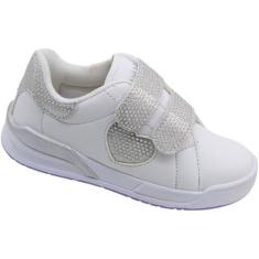 Imagem de Tênis Infantil Juvenil Via Vip Coração Brilho Menina