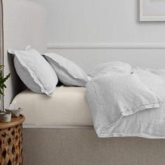 Imagem de Lençol Casal Elástico 150 Fios Algodão Premium Perola - Estamparia S.A