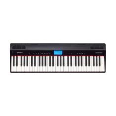 Imagem de Piano digital roland go-61p 61 teclas com bluetooth, Preto