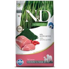 Imagem de Ração Seca ND Spirulina Suíno e Goji Berry para Cães Adultos de Raças 