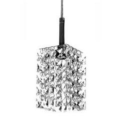 Imagem de Lustre Pendente Quadrado Clearcast Cristal Legitimo Maravilh