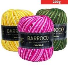 Imagem de Kit 10 Barroco Multicolor Premium 200g Variadas