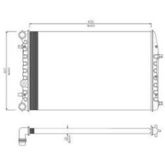 Imagem de Radiador De Água Fox Polo Rv2517 Visconde