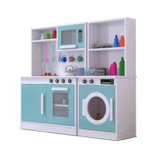 Imagem de Cozinha Infantil com Fogão Pia Microondas + Lavanderia Menta