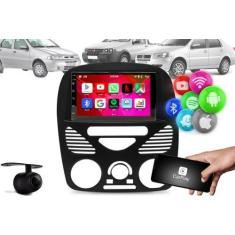 Imagem de Central Multimidia Android 12 Gps 2GB + Camera + Moldura Palio G2 com 