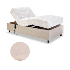 Imagem de Cama Solteiro Centauro Linho Açores 97x205x64 Pilati