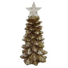 Imagem de Arvore De Natal Com Led De Resina Decoração Para Natal 15Cm - Zona Liv