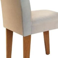 Imagem de Conjunto de Mesa Luna com 6 Cadeiras Grécia-Rufato - Veludo creme / Off white / Imbuia / Serig off white