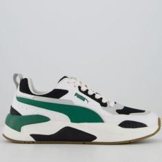 Imagem de Tênis Puma X-Ray 2 Square Branco Preto e Verde-Masculino