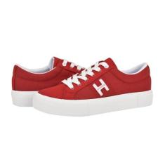 Imagem de Tommy Hilfiger Tênis feminino Aconia, Médio Vermelho 610, 38