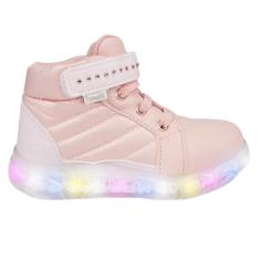 Imagem de Tênis de Led Infantil Pampili Liz Luz 682.046 Cano Médio-Feminino
