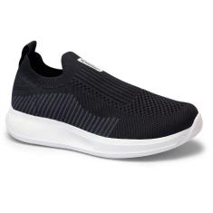 Imagem de Tênis Knit Malha Mississipi Q8793 Feminino - Preto