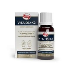Imagem de Vitamina D3 + K2 20mL Menta Vitafor
