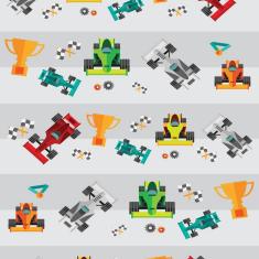 Imagem de Papel De Parede Adesivo Lavável Fórmula 1 9M