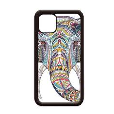 Imagem de Capa com design de elefante colorido estilo mosaico para iPhone 12 Pro Max para Apple Mini Mobile Case Shell