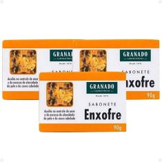 Imagem de Kit Sabonete Granado Enxofre 90g Com 3