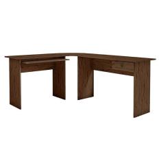 Imagem de Mesa De Canto Para Computador Max Jacarandá - Zanzini