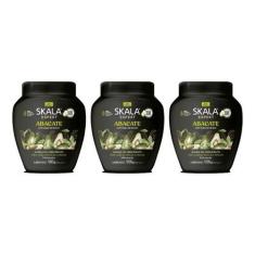 Imagem de Creme Skala 1Kg Bomba Abacate-Kit C/3Un