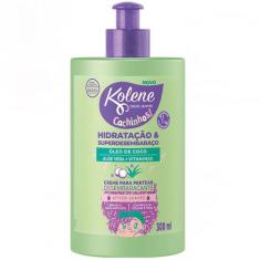 Imagem de Creme para Pentear Kolene Cachinhos Hidratação e Superdesembaraço 300m